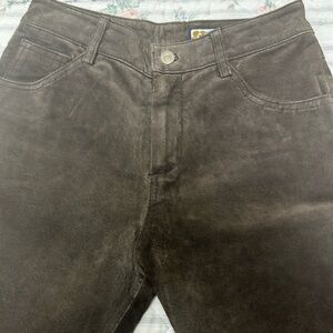Blue Asphalt Vintage suede pants size 1